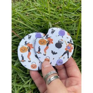 Witchy Woman Neoprene Car Coaster 2 Pack